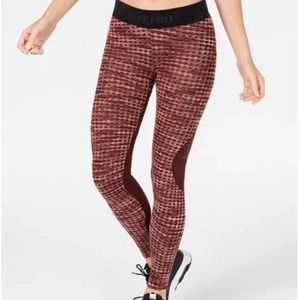 Nike Pro Womens Size XS HyperWarm Brushed Leggings Training Pants Running